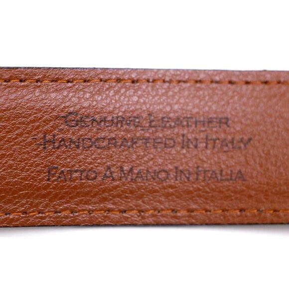 Joseph Abboud BROWN GENUINE LEATHER 1 3/8"Wd CASUAL DRESS MEN'S BELT 50/125 (A75 - Picture 7 of 13